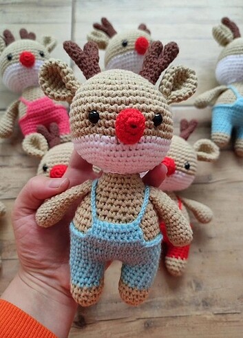 Diğer Geyik oyuncak amigurumi 