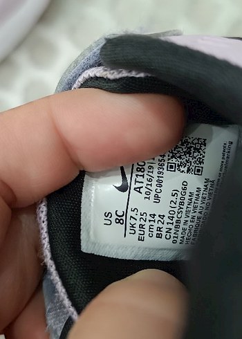 24 Beden pembe Renk Kız Çocuk Nike Spor Ayakkabı