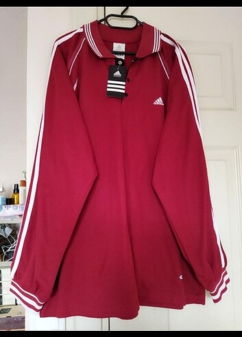 xl Beden bordo Renk Adidas eşofman üstü