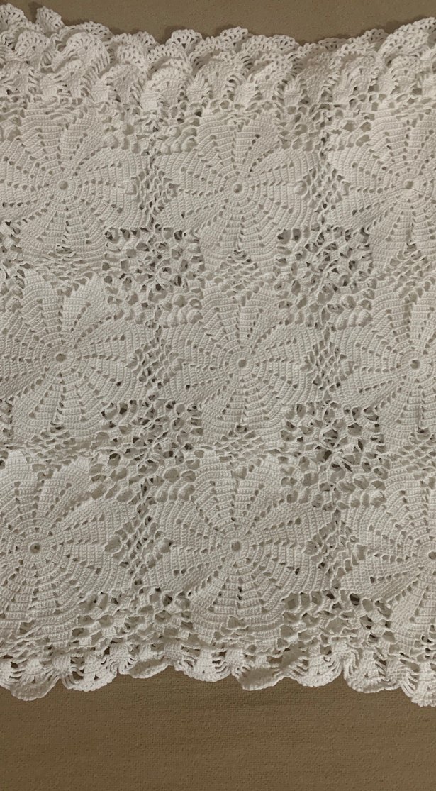 El Yapımı Beyaz Dantel Örtüler Seti - Görsel 2