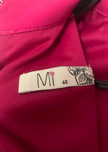 Pembe Kolsuz Fırfırlı Uzun Abiye Elbise - Görsel 3