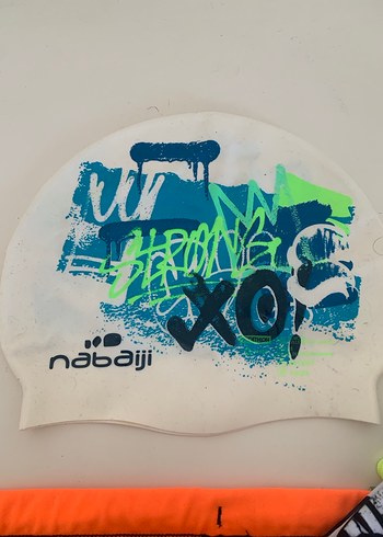 Siyah Erkek Mini Yüzücü Şortu ve Baskılı Mayo - Görsel 2