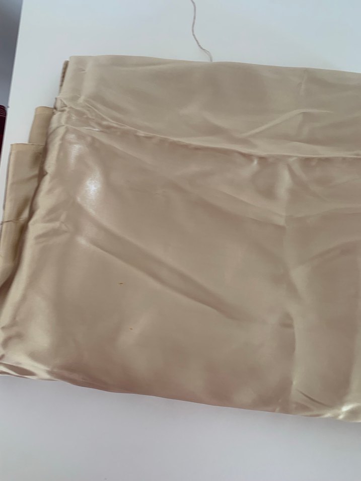 Parlak Pembe saten kumaş - Görsel 5