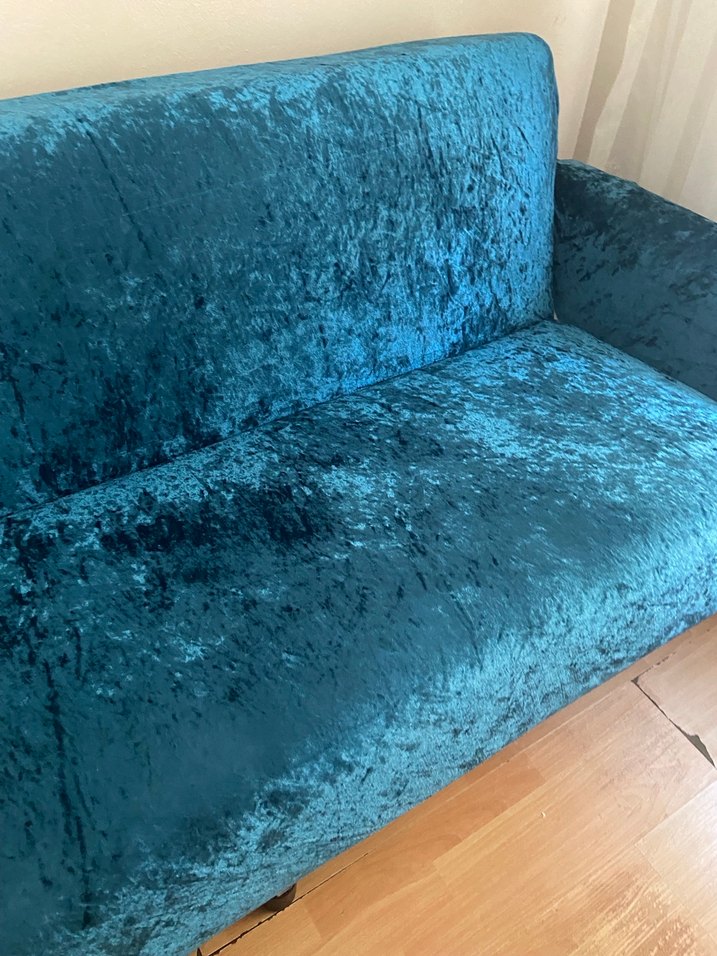 Kadife Modern Koltuk Örtüsü - Görsel 2