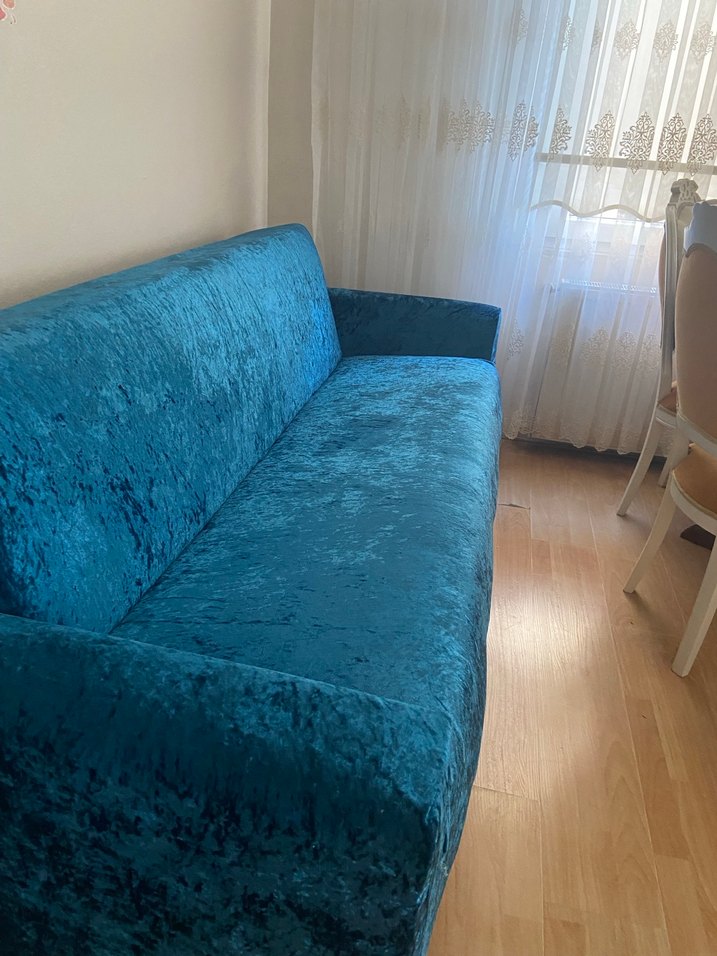 Kadife Modern Koltuk Örtüsü - Görsel 4