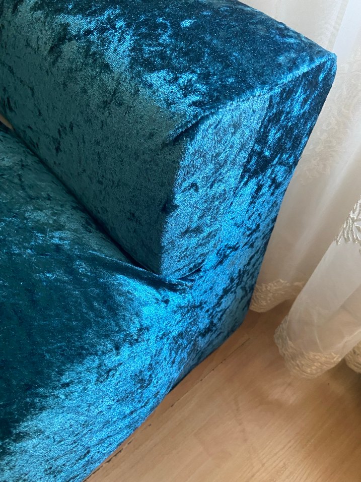 Kadife Modern Koltuk Örtüsü - Görsel 3