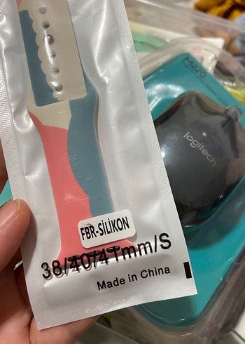 Pastel Renkli Akıllı Bileklik Kayışı - Görsel 2