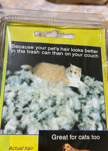 Uzun ve Kısa Tüylü Kediler için Tüy Toplama Fırçası - Görsel 4