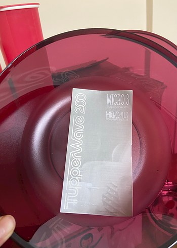 Tupperware mikrodalga Kabı - Görsel 5