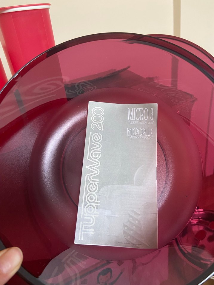 Tupperware mikrodalga Kabı - Görsel 5