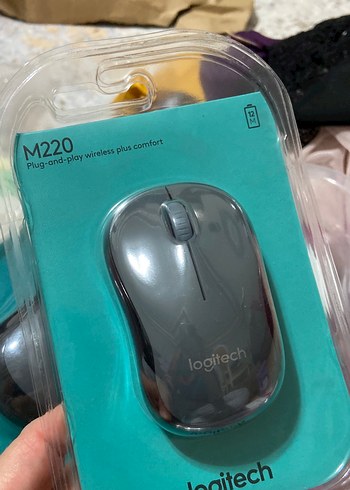 Logitech M220 Kablosuz Siyah Mouse - Görsel 3
