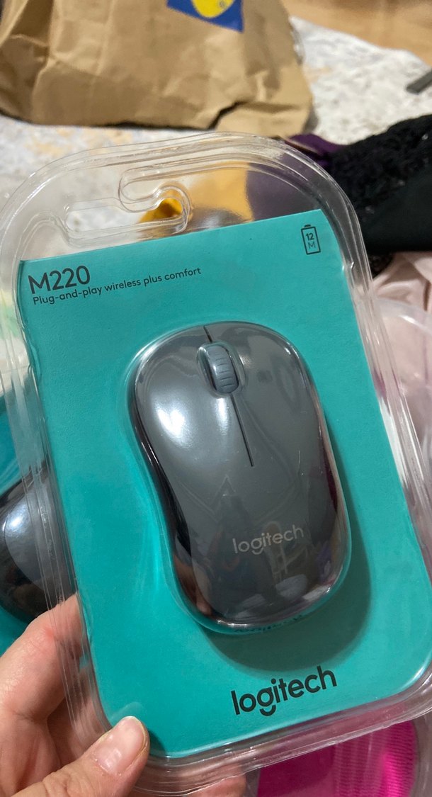 Logitech M220 Kablosuz Siyah Mouse - Görsel 3