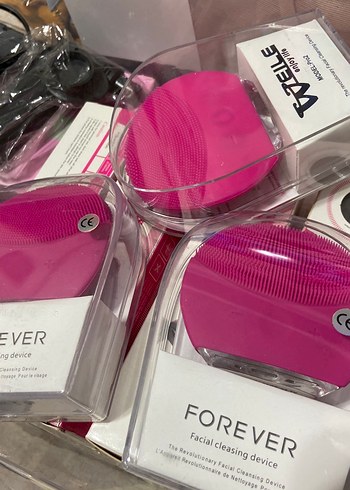 Renkli Pembe Yüz Temizleme Cihazı FOREVER - Görsel 3