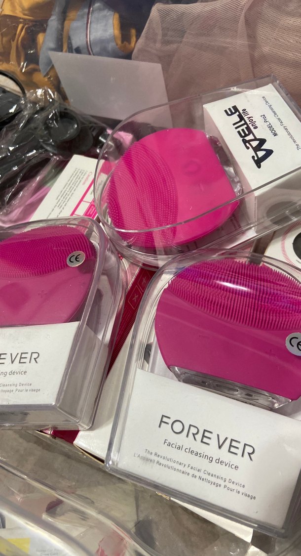 Renkli Pembe Yüz Temizleme Cihazı FOREVER - Görsel 3