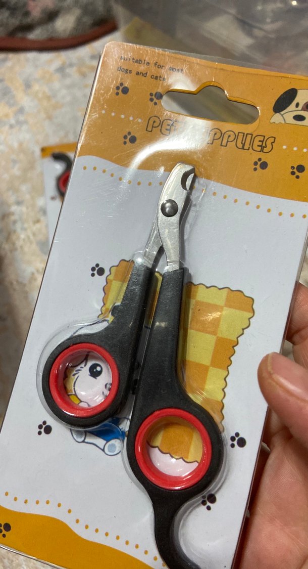 Renkli Kedi Köpek Tırnak Kesme Makası - Görsel 2