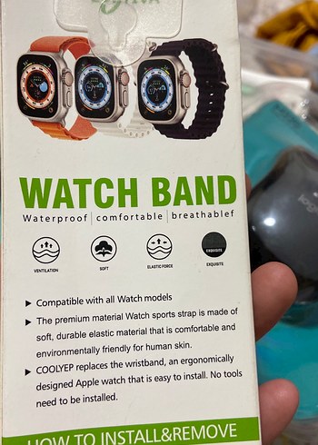 41mm Metal Erkek Saat Kayışı - Görsel 3