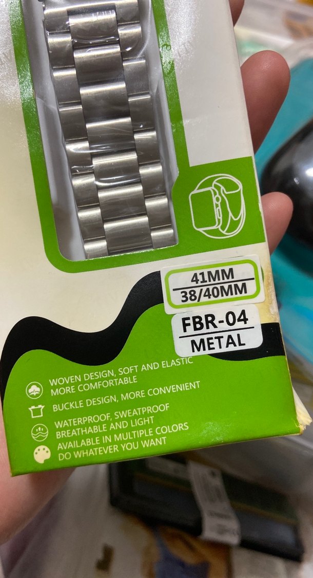 41mm Metal Erkek Saat Kayışı - Görsel 2