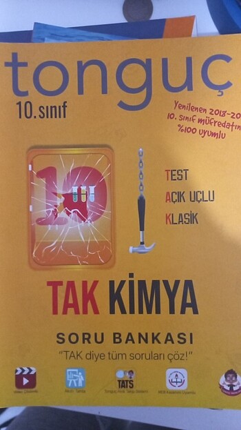  Tonguc 10. Sinif kimya