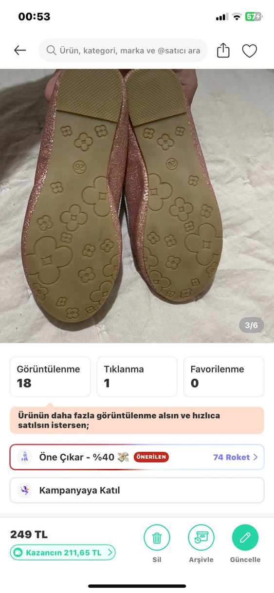 Kız çocuk babet - Görsel 3