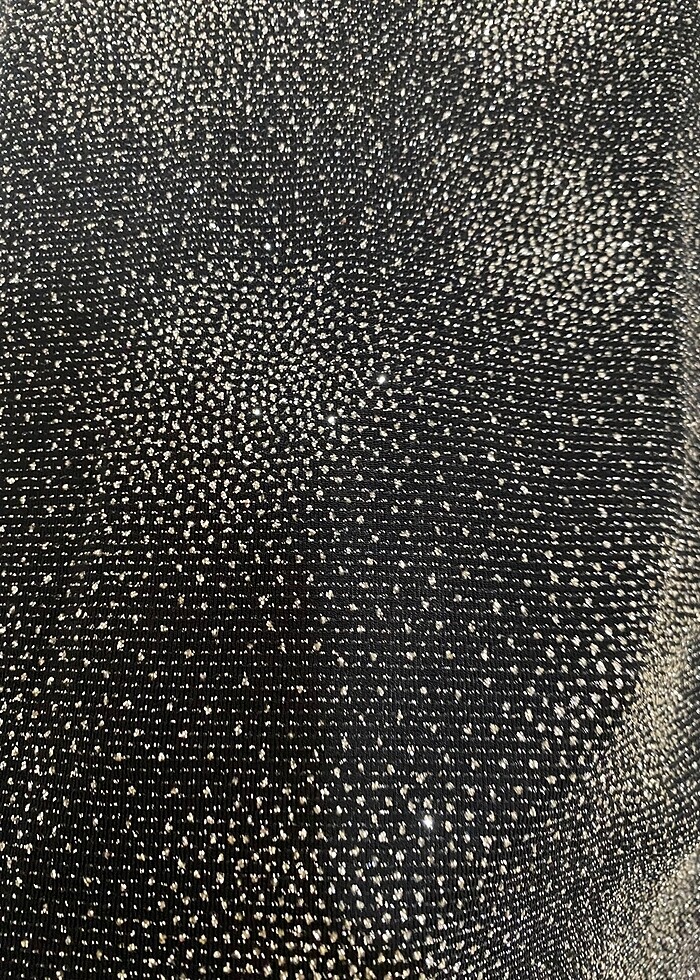 Kendinden sim ve taşlı çok şık abiye bluz - Görsel 4