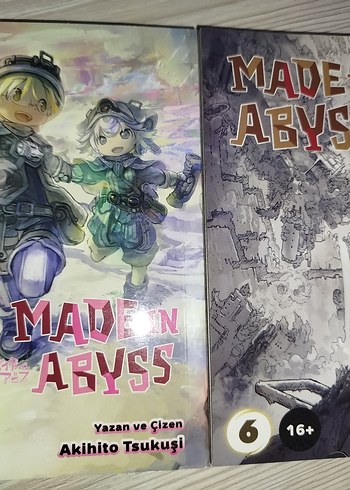 Beden Renk Made in Abyss Manga set