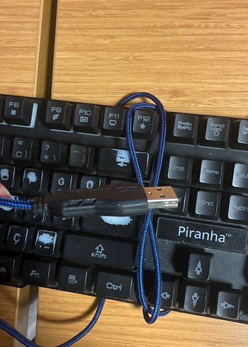 Renkli LED aydınlatmalı klavye - Görsel 5