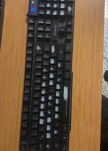 Renkli LED aydınlatmalı klavye - Görsel 10