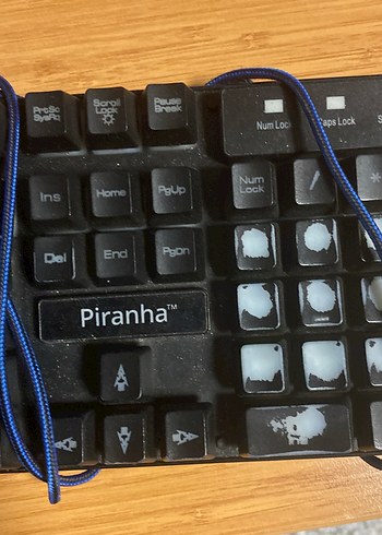 Renkli LED aydınlatmalı klavye - Görsel 4