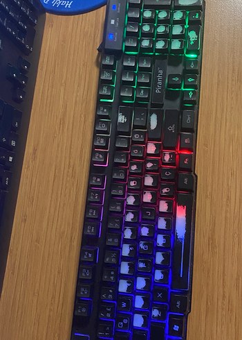 Renkli LED aydınlatmalı klavye - Görsel 7