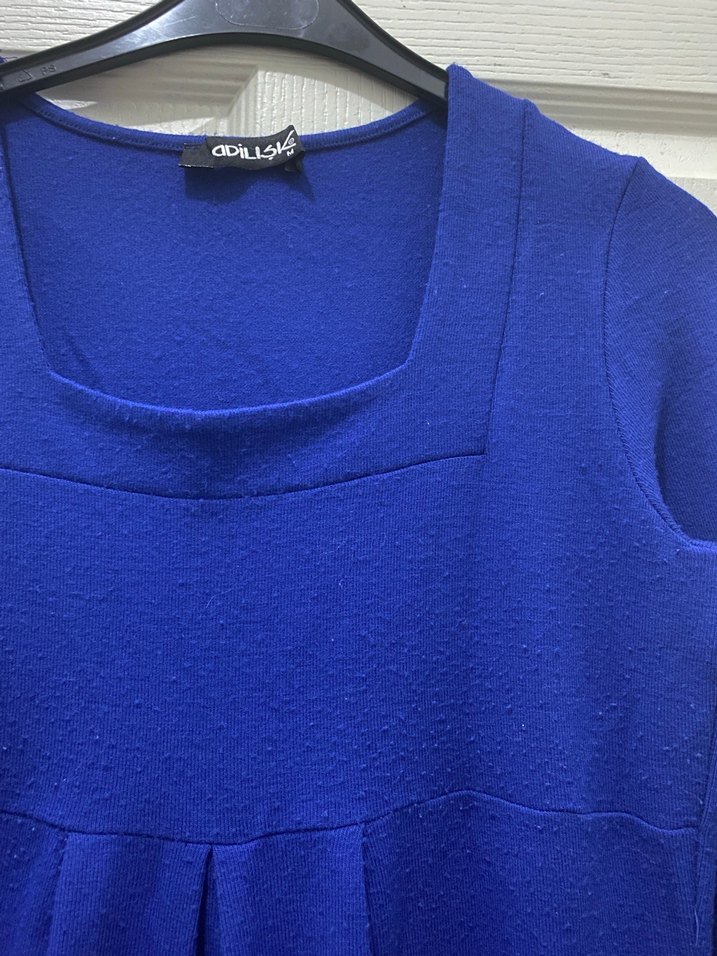 Mavi elbise - Görsel 4