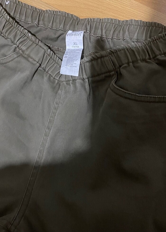 Haki renk pantolon - Görsel 2