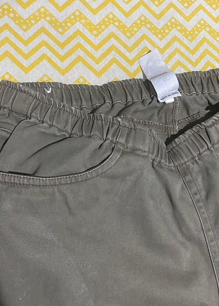 Haki renk pantolon - Görsel 5