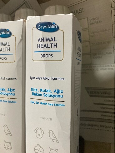 Crystalin göz kulak ağız dezenfektan kedi köpek