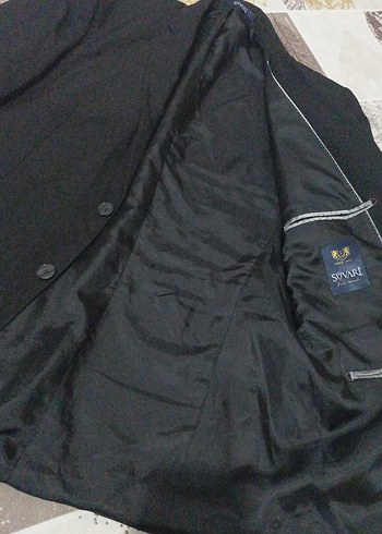 süvari Düğmeli Siyah Erkek Takım Elbise Yeleği - Görsel 3