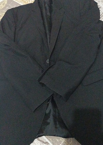 süvari Düğmeli Siyah Erkek Takım Elbise Yeleği - Görsel 5