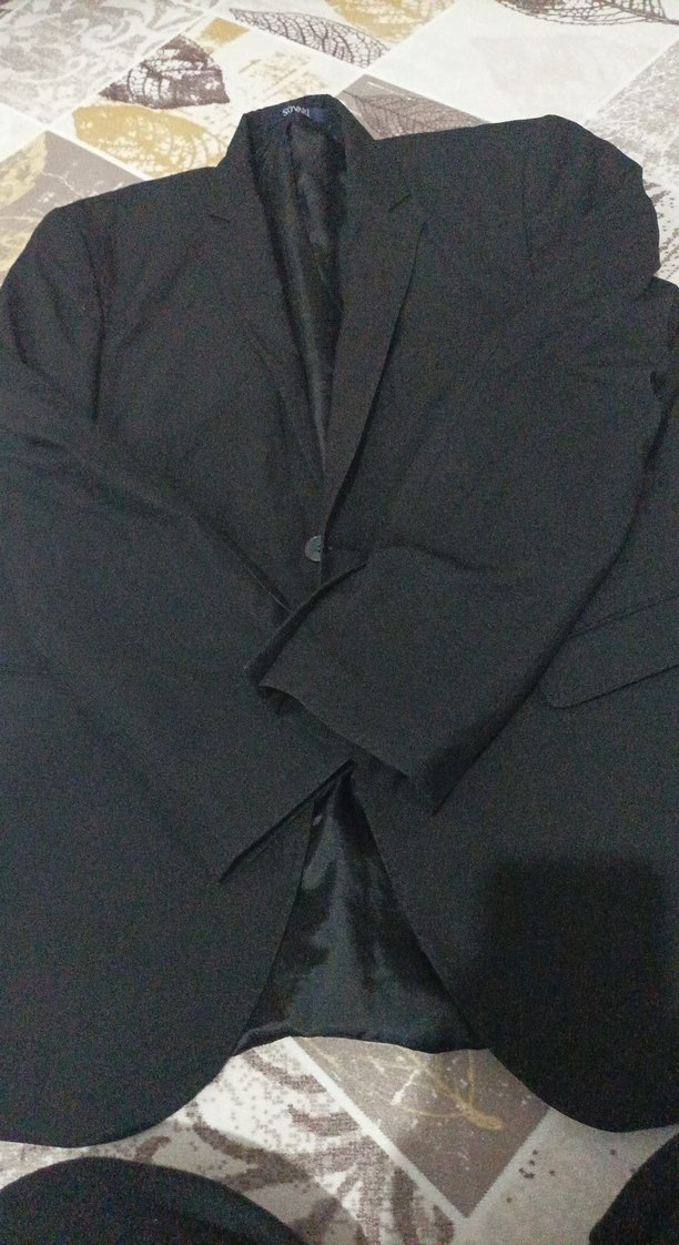 süvari Düğmeli Siyah Erkek Takım Elbise Yeleği - Görsel 5