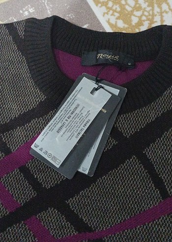 Gri Erkek Triko Kazak Uzun Kollu - Görsel 3