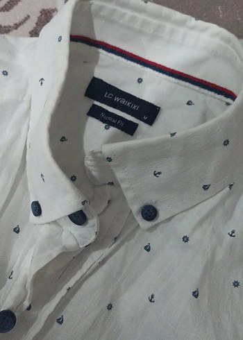 Pamuklu Kısa Kollu Erkek Gömlek - Görsel 5