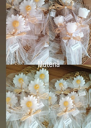 kına nişan nikah mum hediyelikleri - Görsel 4