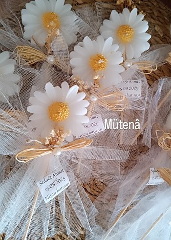 kına nişan nikah mum hediyelikleri - Görsel 3