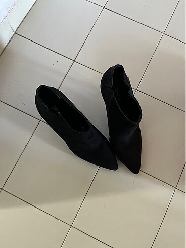 Süet Bootie