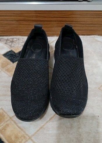 Siyah Kadın Günlük Blok Topuklu Ayakkabı