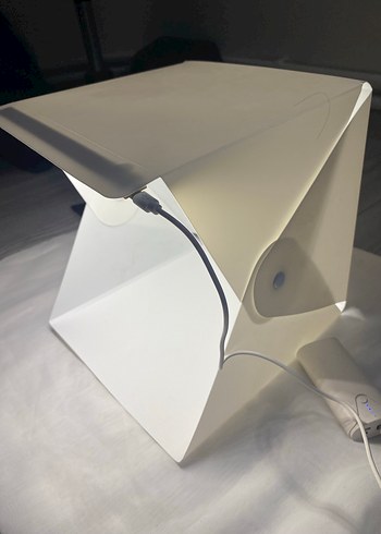 Ürün fotoğrafı çekim çadırı + Powerbank + kitap - Görsel 2