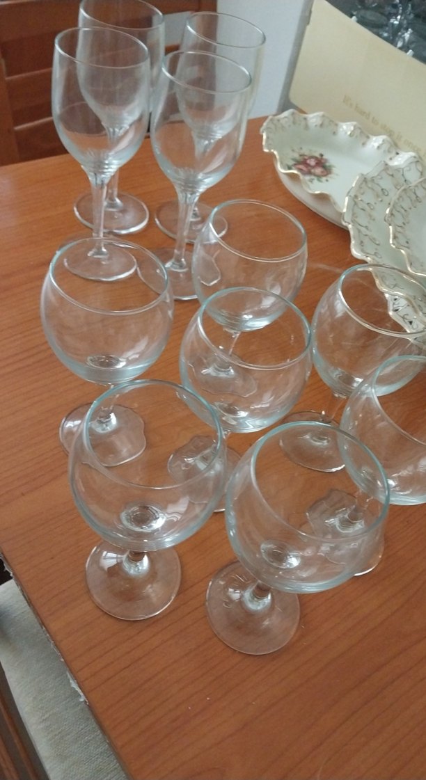 Şeffaf Ayaklı Kadehler Seti - Görsel 2