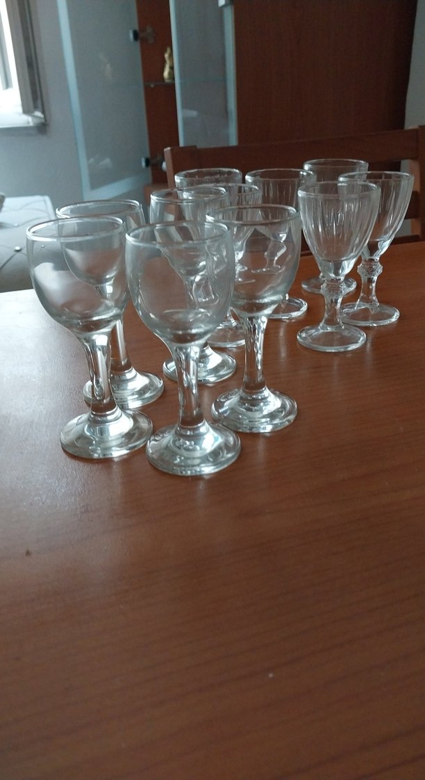 Şeffaf Mini Ayaklı Kadehler Seti - Görsel 2