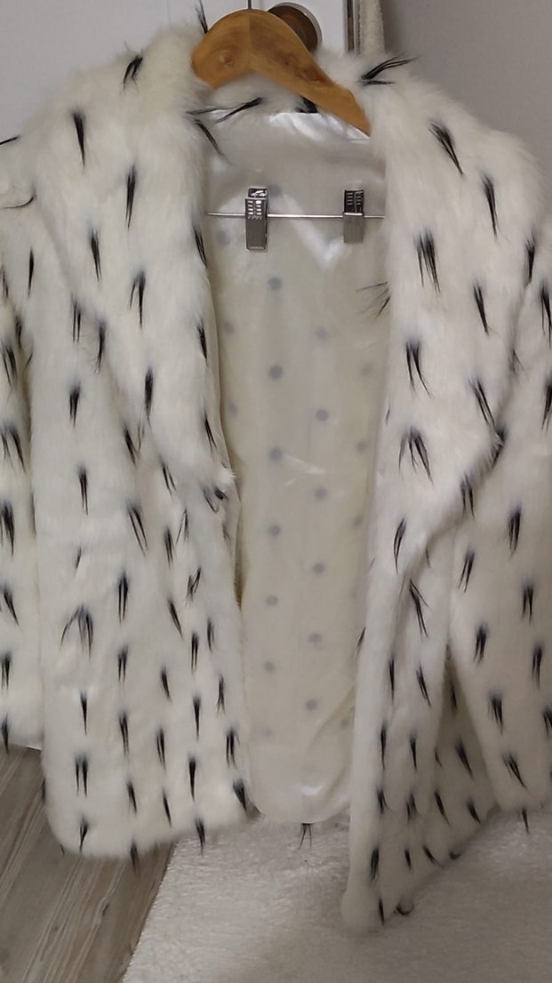 beyaz kürk - Görsel 4