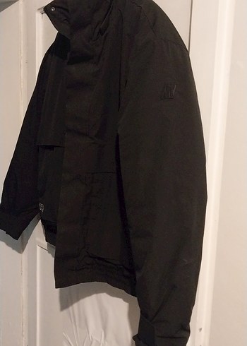 Siyah Fermuarlı Erkek Street Wear Mont - Görsel 2