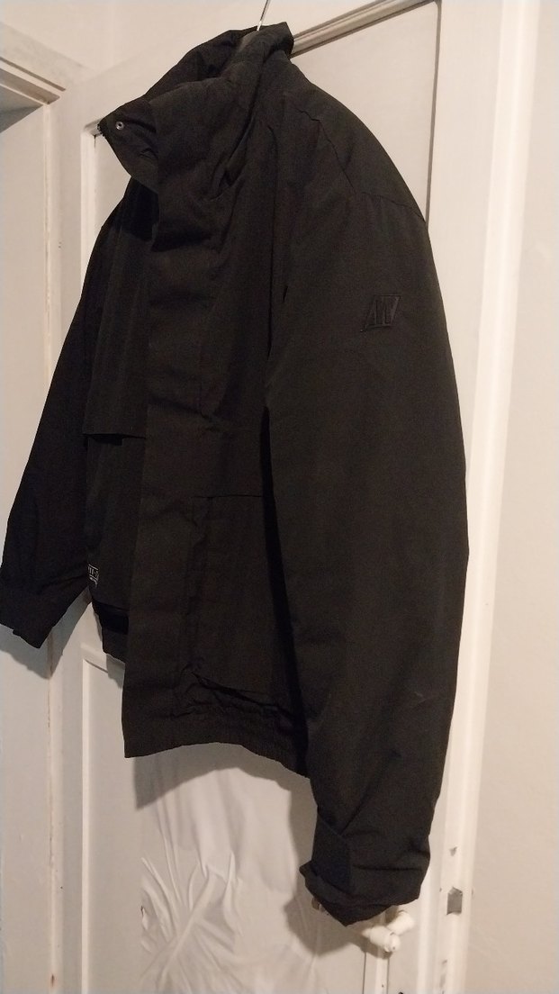 Siyah Fermuarlı Erkek Street Wear Mont - Görsel 2