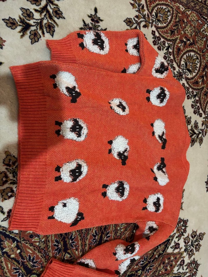 trendyolmilla koyun desenli kazak - Görsel 4