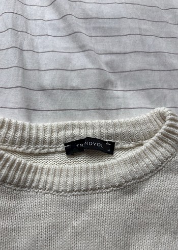 Trendyolmilla çizgili kazak - Görsel 4